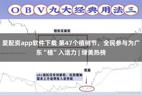 爱配资app软件下载 第47个植树节，全民参与为广东“植”入活力 | 绿美热榜