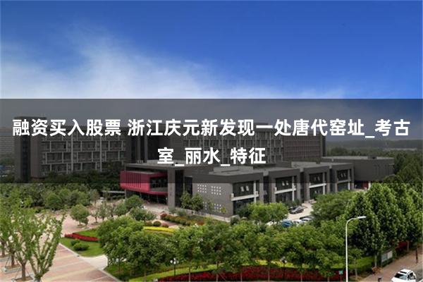 融资买入股票 浙江庆元新发现一处唐代窑址_考古室_丽水_特征
