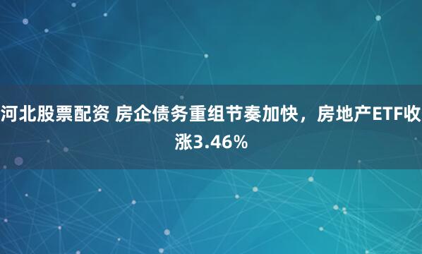 河北股票配资 房企债务重组节奏加快，房地产ETF收涨3.46%